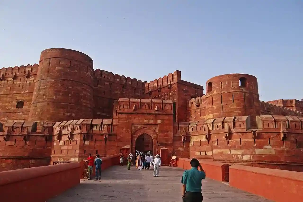 Entrada del Fuerte de Agra